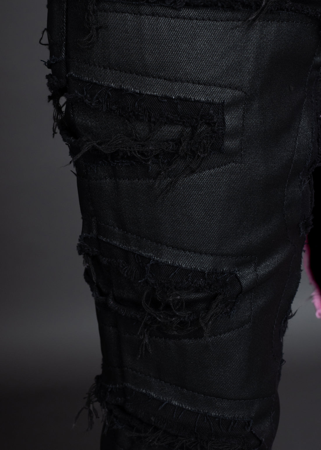 Black Split Denim V2