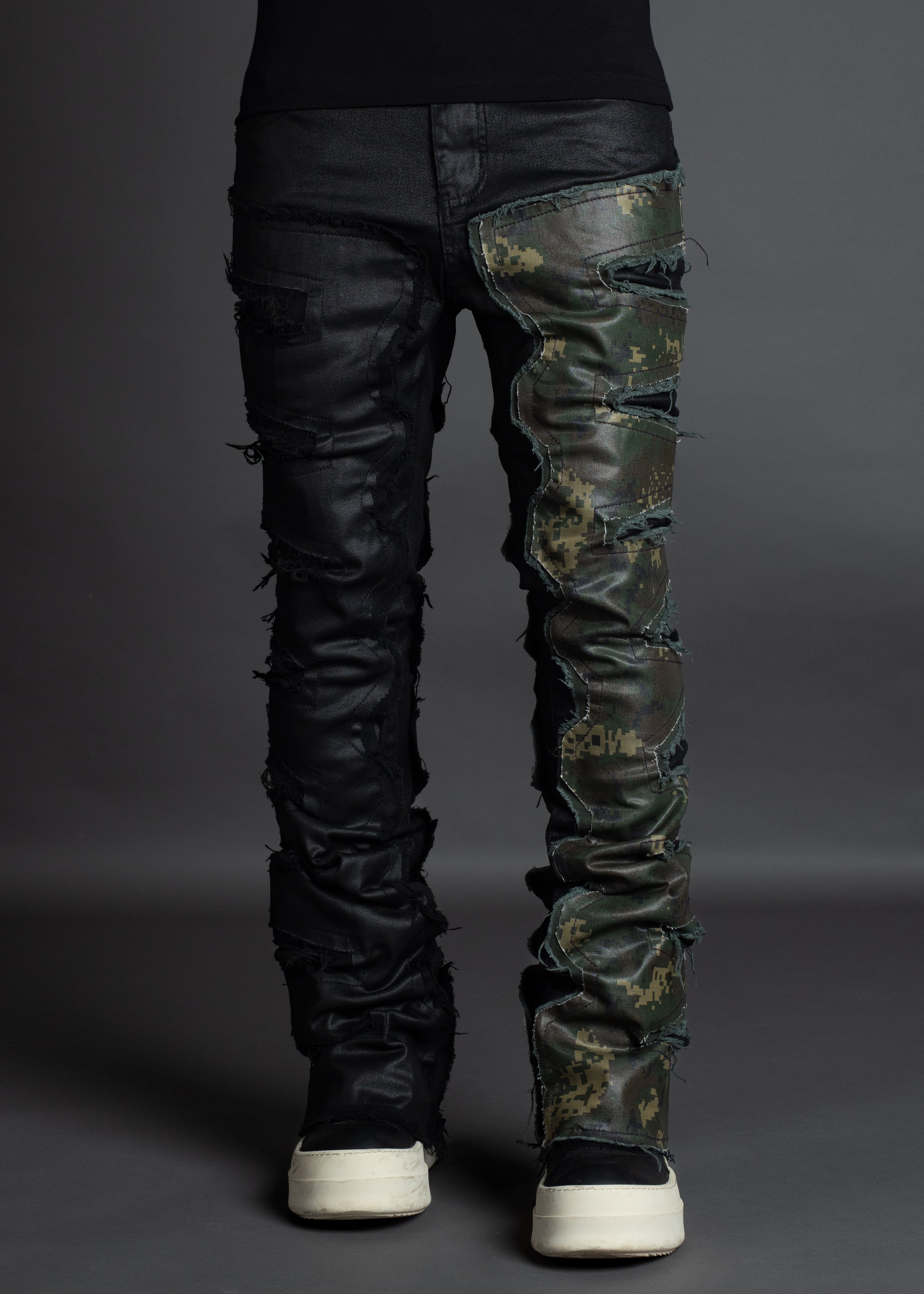 Black Waxed Denim V2 – Pain
