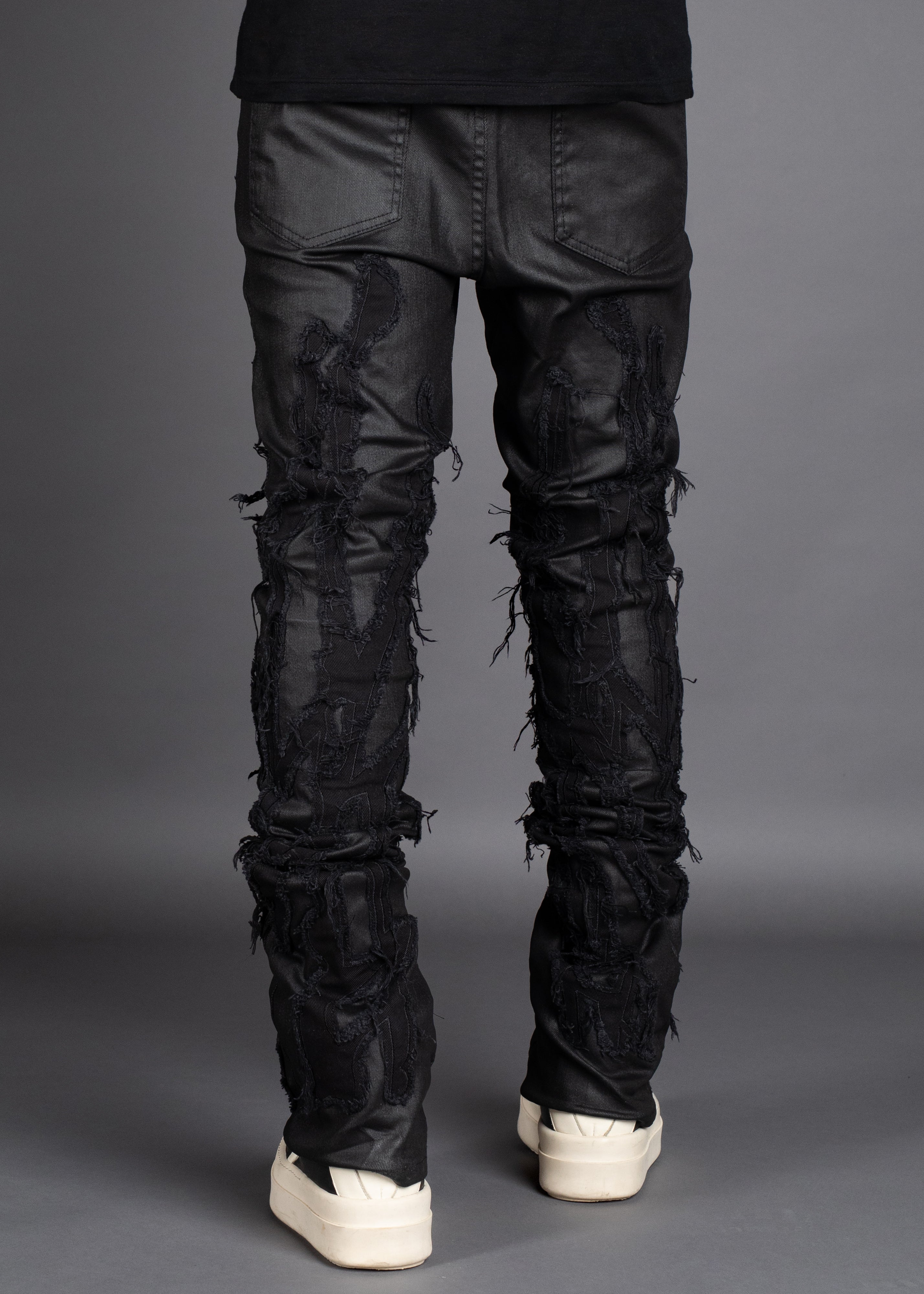 Black Waxed Denim V2 – Pain