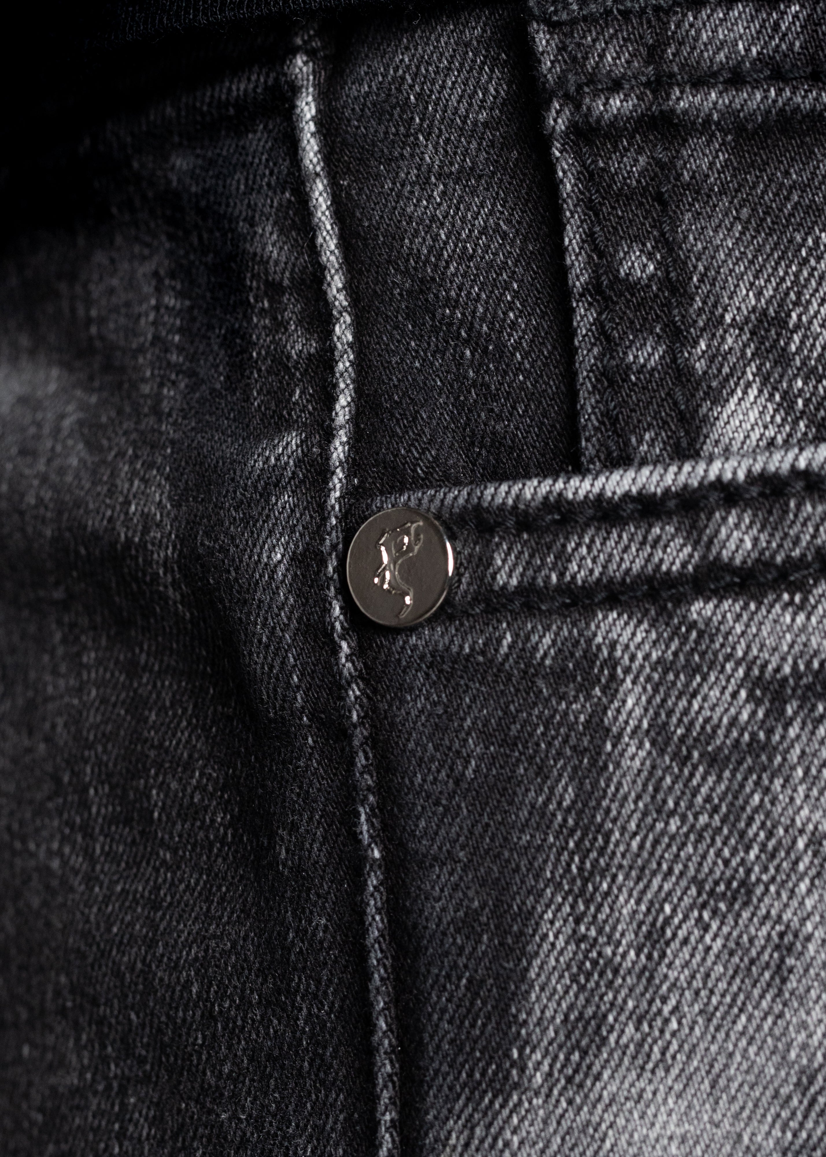 Grey Stacked Denim – Pain